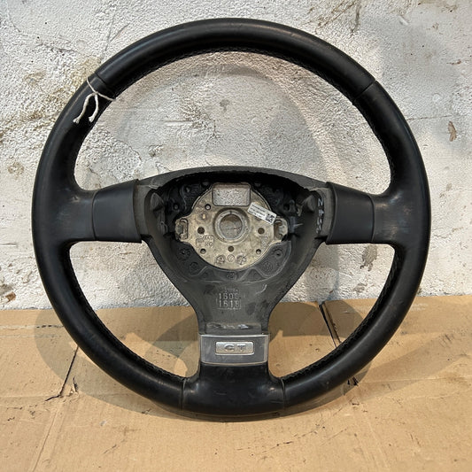 2004-2008 VOLKSWAGEN GOLF MK5 GT STEERING WHEEL 3 SPOKE 1K0419091CJ