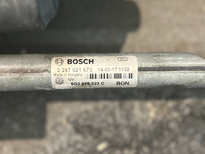 VW AUDI SEAT SKODA Front Windscreen Wiper Motor 5G2955023C Used - Fits 2013-2020