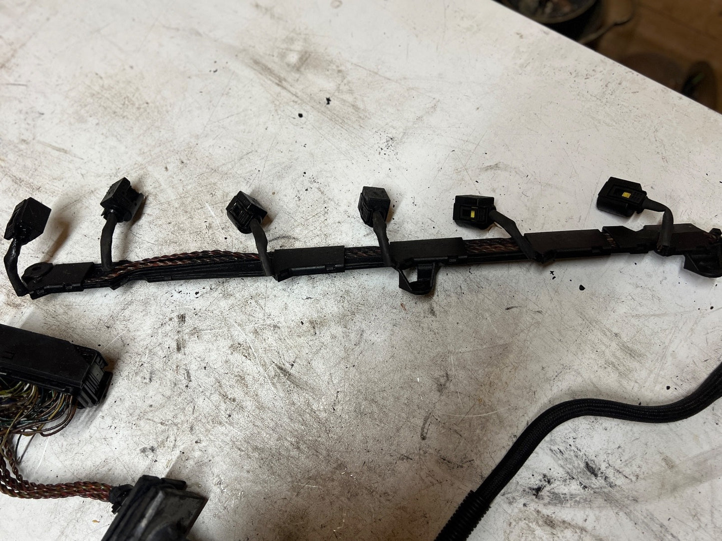 BMW E90 E60 E70 E83 330d 335d Engine Injector Wiring Loom M57N 12517796846 77960