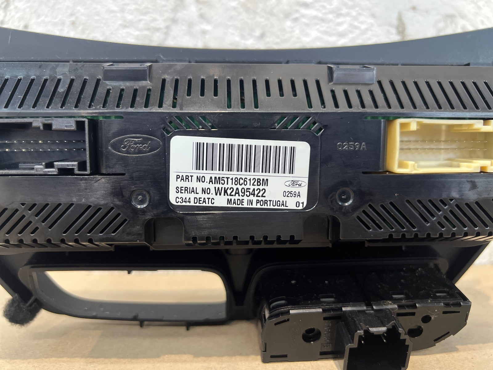 2010-2015 Ford C-Max Titanium Diesel Manual MPVCLIMATE CONTROL AM5T18C612BM