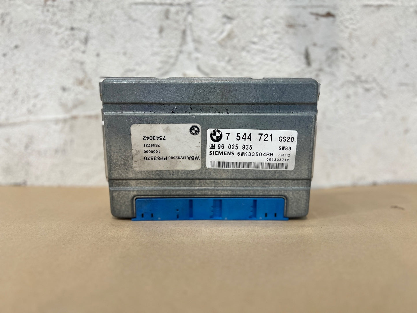 96025935 BMW 3 5 Series X3 E83 Gearbox Control Unit 5WK33504BB 7544721