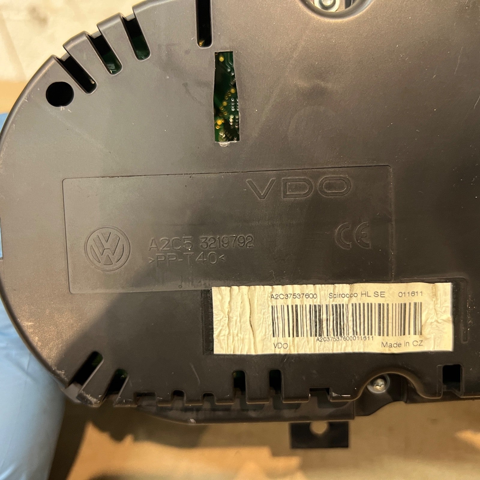 VOLKSWAGEN AUDI SKODA SEAT DIESEL MANUAL SPEEDOMETER a2c53219792