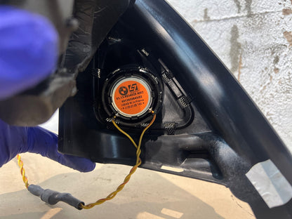 BMW 3 SERIES E90 E91 Window Frame Front Door PAIR Trim & TopHiFi LOGIC7 Tweeters