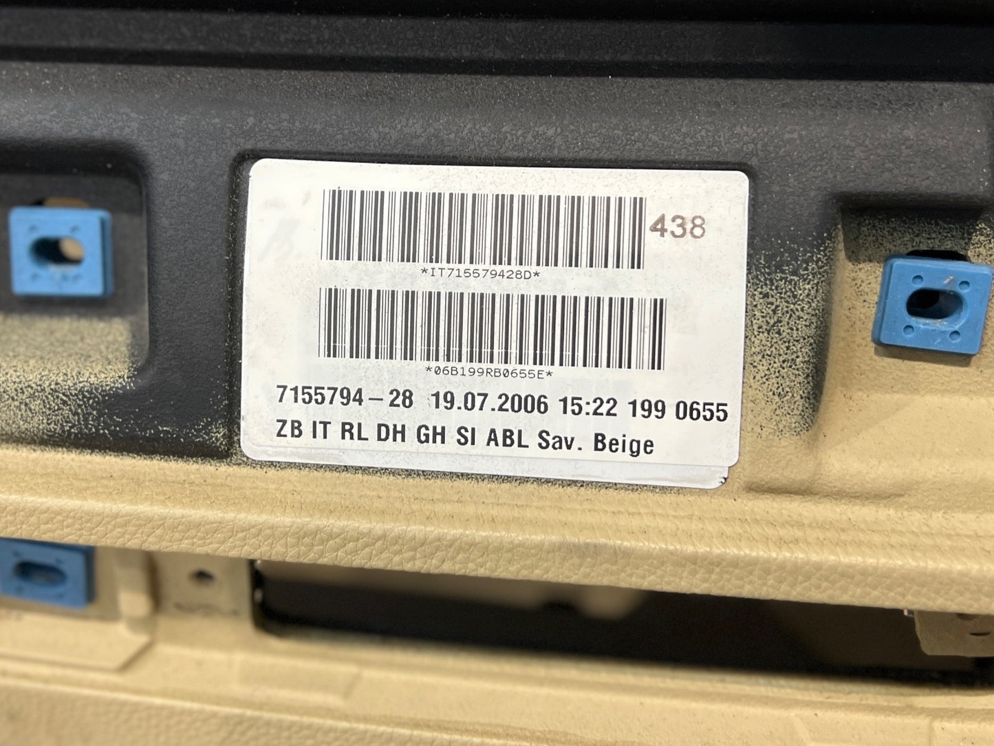 BMW 3 Series E9X LOGIC 7/HARMON KARDON COMPLETE DASHBOARD WITH AIRBAG + SPEAKER