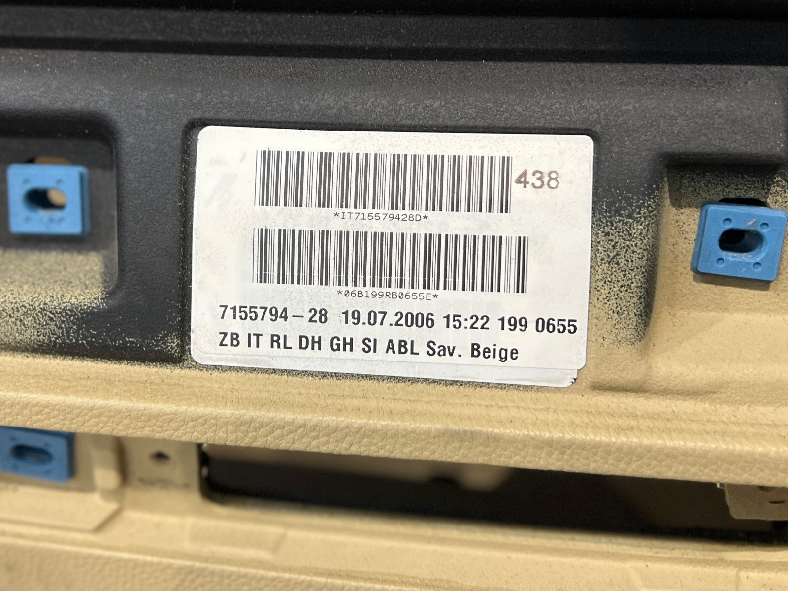 BMW 3 Series E9X LOGIC 7/HARMON KARDON COMPLETE DASHBOARD WITH AIRBAG + SPEAKER