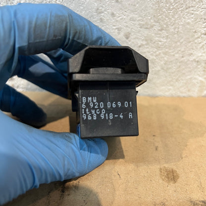 BMW 3 5 X5 Series E46 E39 E53 Cover With Frame OBD Plug Socket Blue Blau 6920069