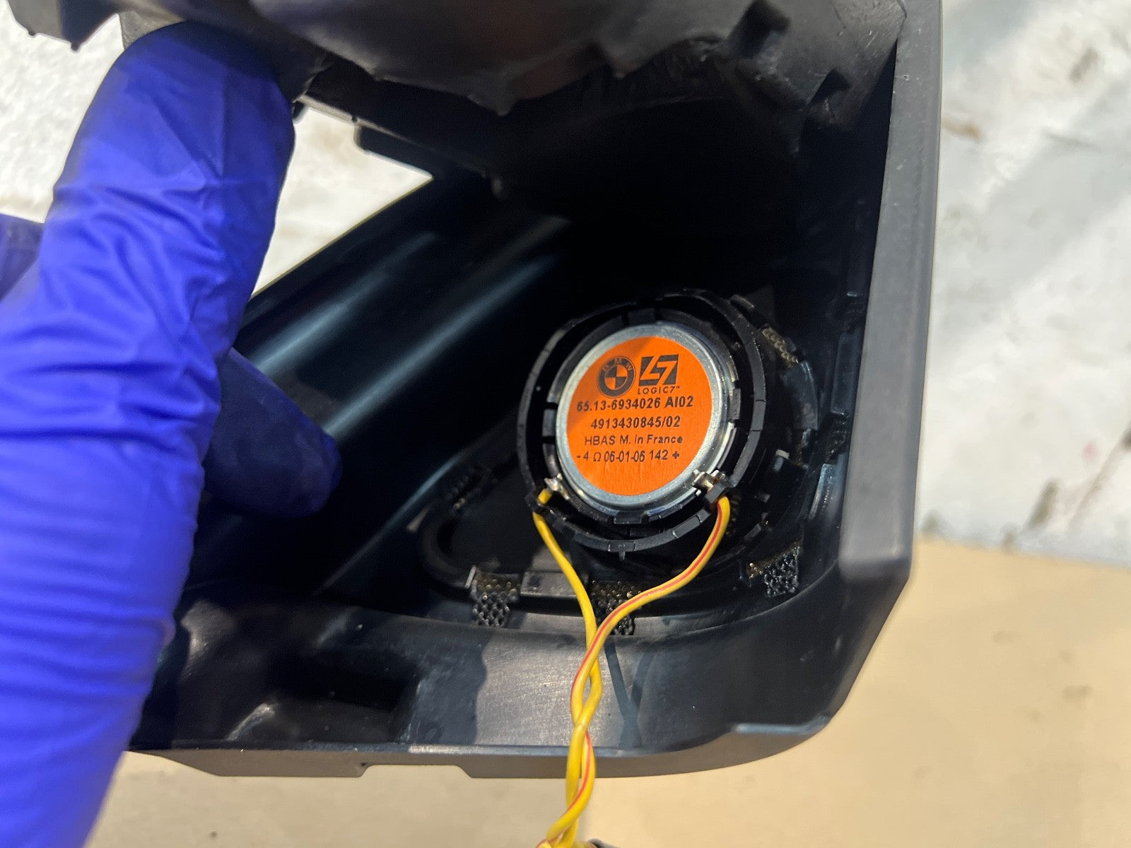 BMW 3 SERIES E90 E91 Window Frame Front Door PAIR Trim & TopHiFi LOGIC7 Tweeters