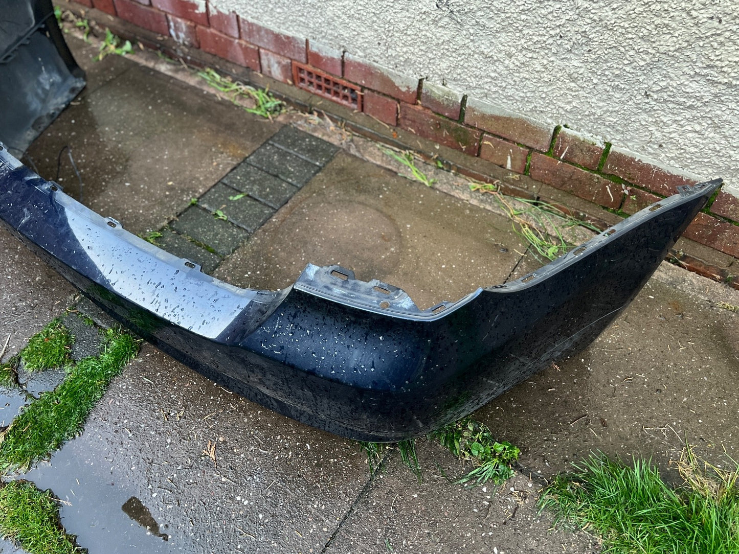 BMW 3 Series E90 Saloon Monocco A35 Blue Metallic SE Rear Bumper PDC MINT