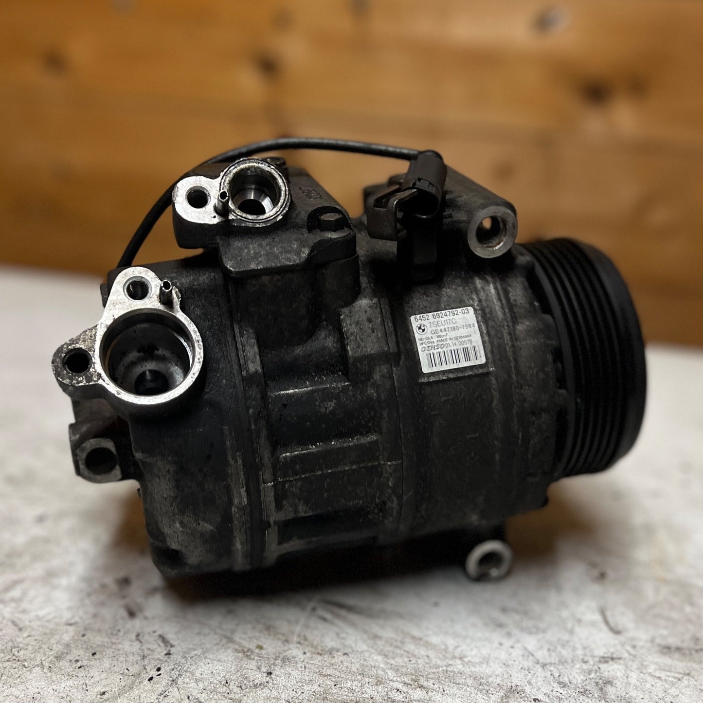 BMW 3 SERIES E90 E92 E93 330D M57N2 AC AIR CONDITION AIRCON COMPRESSOR 6924792