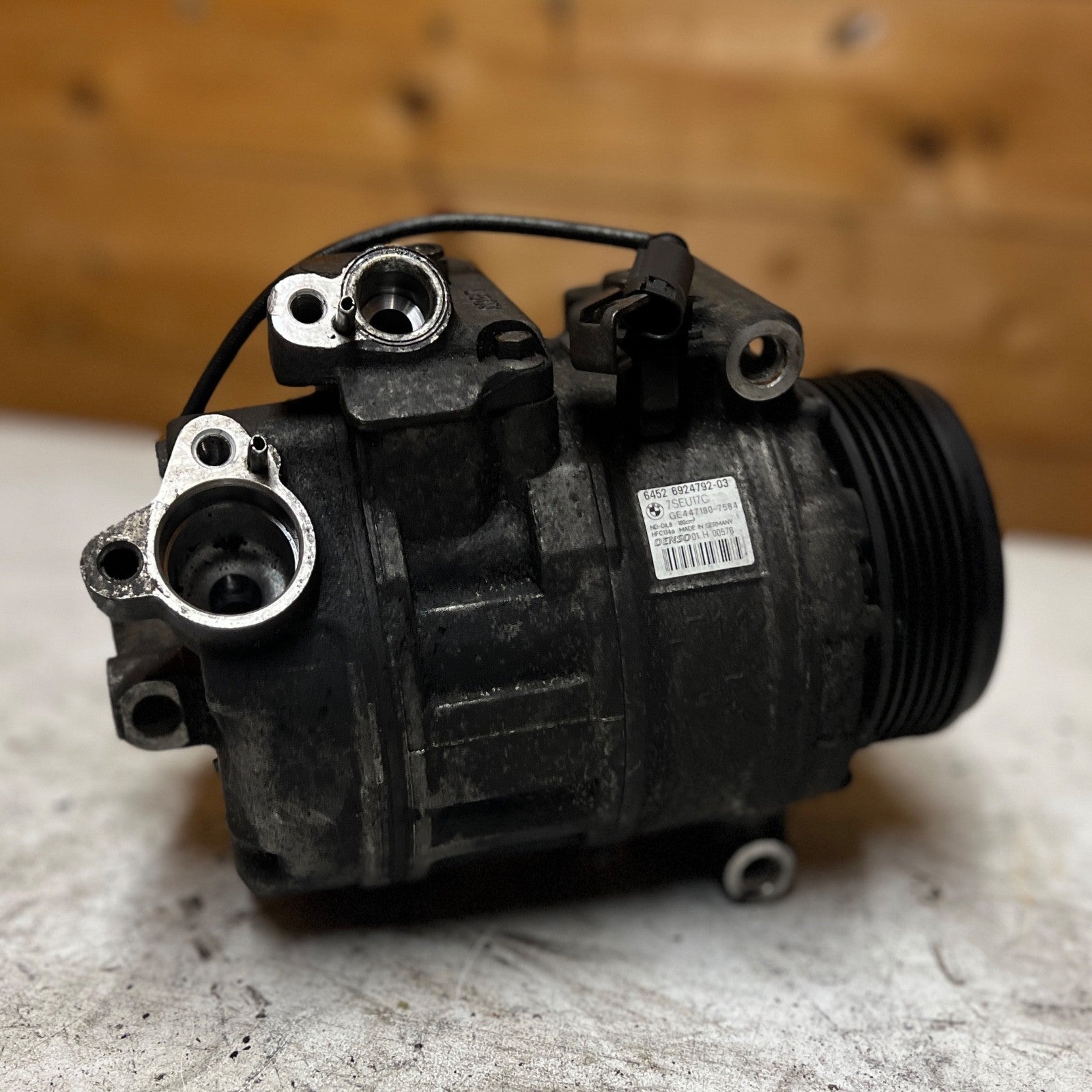 BMW 3 SERIES E90 E92 E93 330D M57N2 AC AIR CONDITION AIRCON COMPRESSOR 6924792