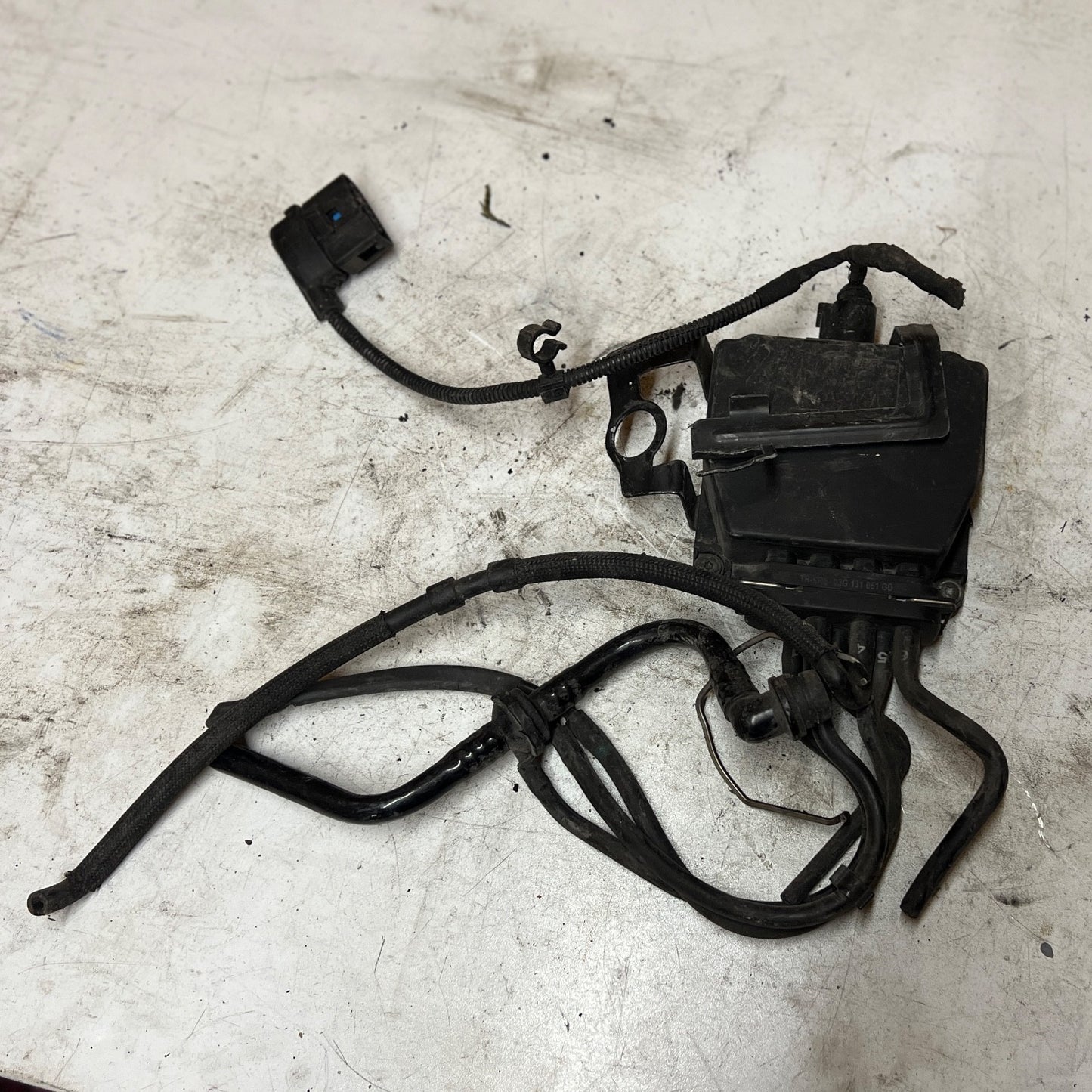 VW AUDI SEAT SKODA 2.0 TDI VACUUM BLOCK TURBO SOLENOID RUBBER PIPES 03G131051