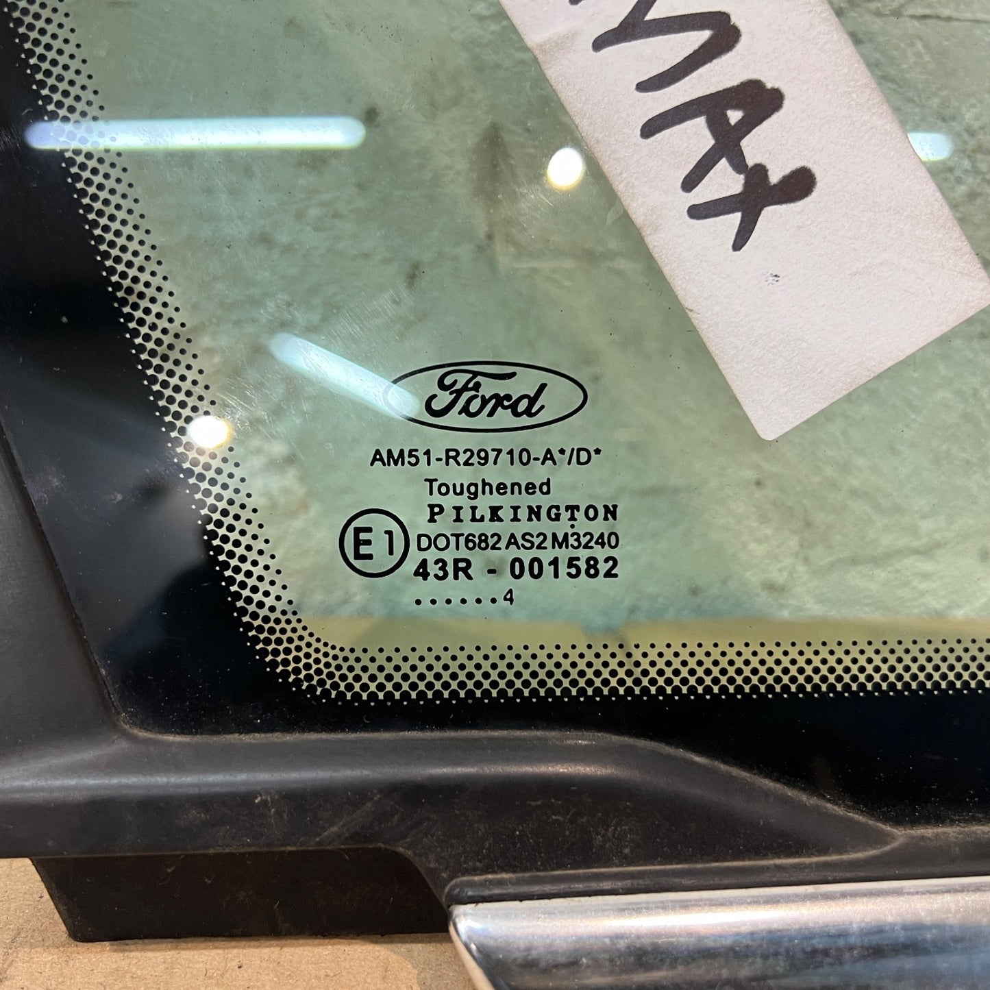 2011-2015 FORD C-MAX MK2 OSF FRONT QUARTER GLASS AM51-R29710-A/D