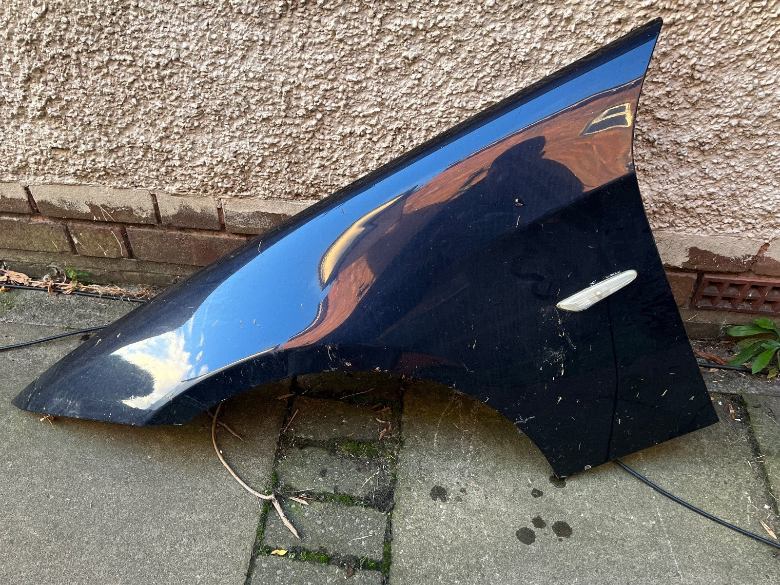 BMW 3 Series E90 E91 Nearside Passenger Wing Fender Monocco Blue 2005-2012