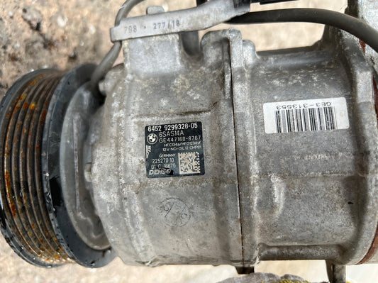 BMW F20 F21 F30 F31 LCI Air Conditioning Compressor A/C Diesel 9299328