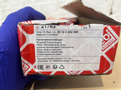 BMW 3 Series E46 Propshaft Centre Support Inc Ball Bearing Febi 21763 2282496