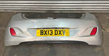 2013-2017 HYUNDAI I30 Mk2 5 Door Hatchback Silver Rear Bumper 86610A6010