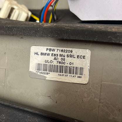 BMW X3 E83 LCI Rear Left N/S LED Tail Lamp Light Side Panel 7162209