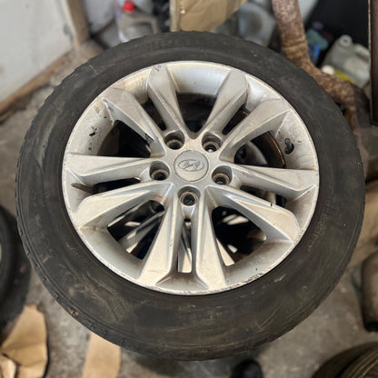2012-2017 Hyundai I30 Alloys Wheels with Tyres 16" 205/55/16 Set of 4 i10 i20