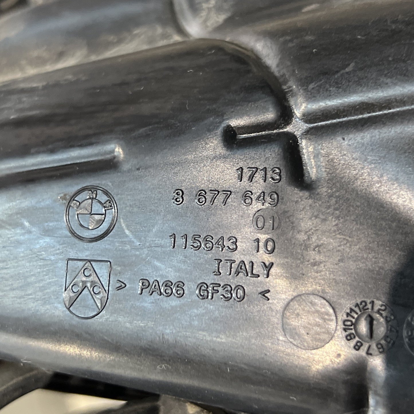 BMW B58 F Series Water coolant expansion tank reservoir Dual 8677649 11564310