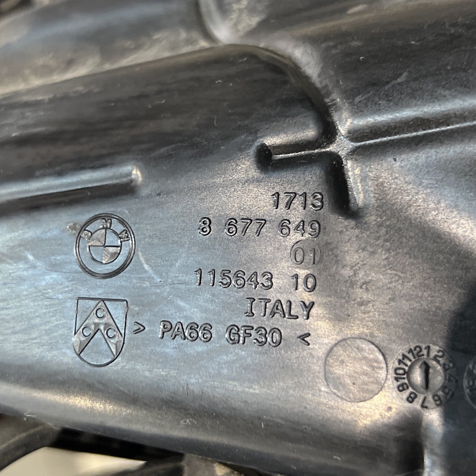 BMW B58 F Series Water coolant expansion tank reservoir Dual 8677649 11564310