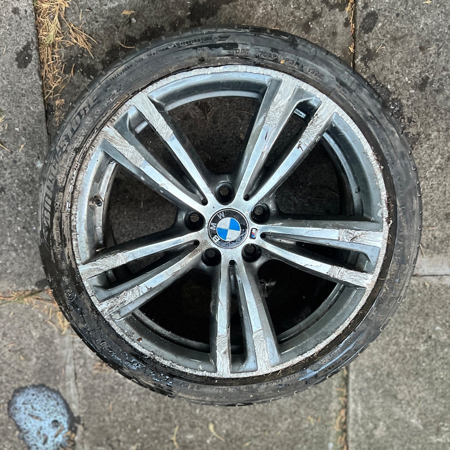 GENUINE BMW 3 4 SERIES F30 F32 F36 442M REAR ALLOY WHEEL 7846781 Orbital Grey