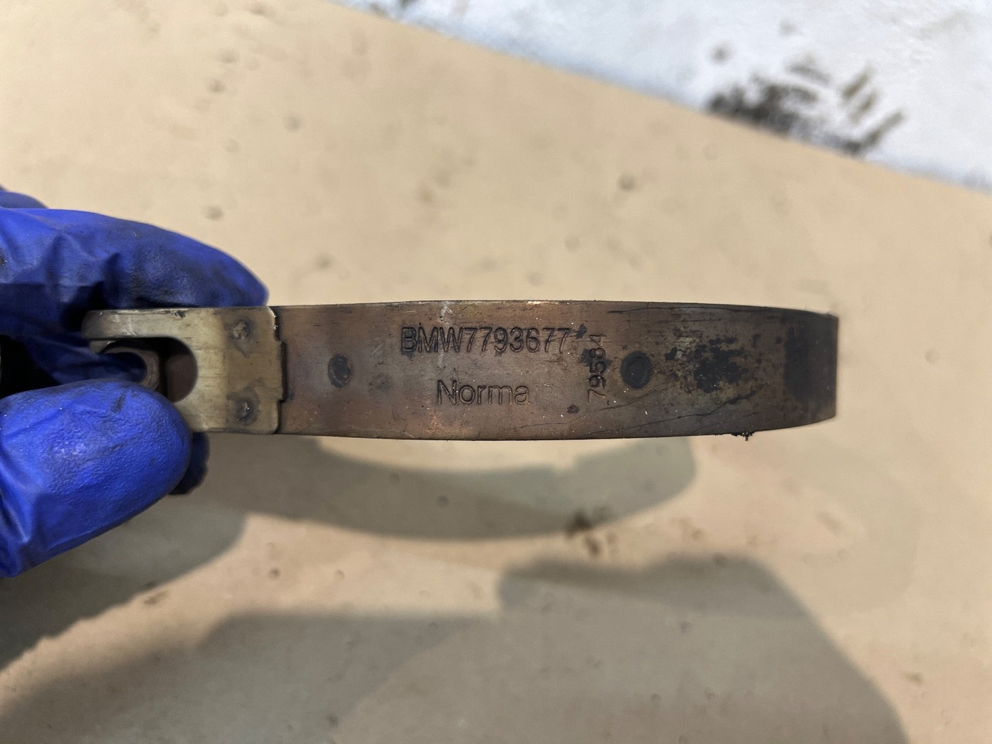 BMW 3 5 X5 330d 530d 730d M57 Dpf Muffler connector clamp 7793677 Diesel