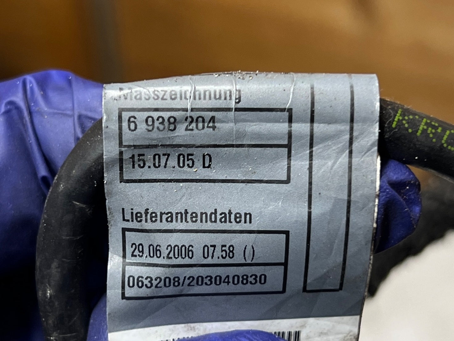 BMW 3 Series E90 2007 05-11 CCC Professional Navigation Connecting Cable 6935686