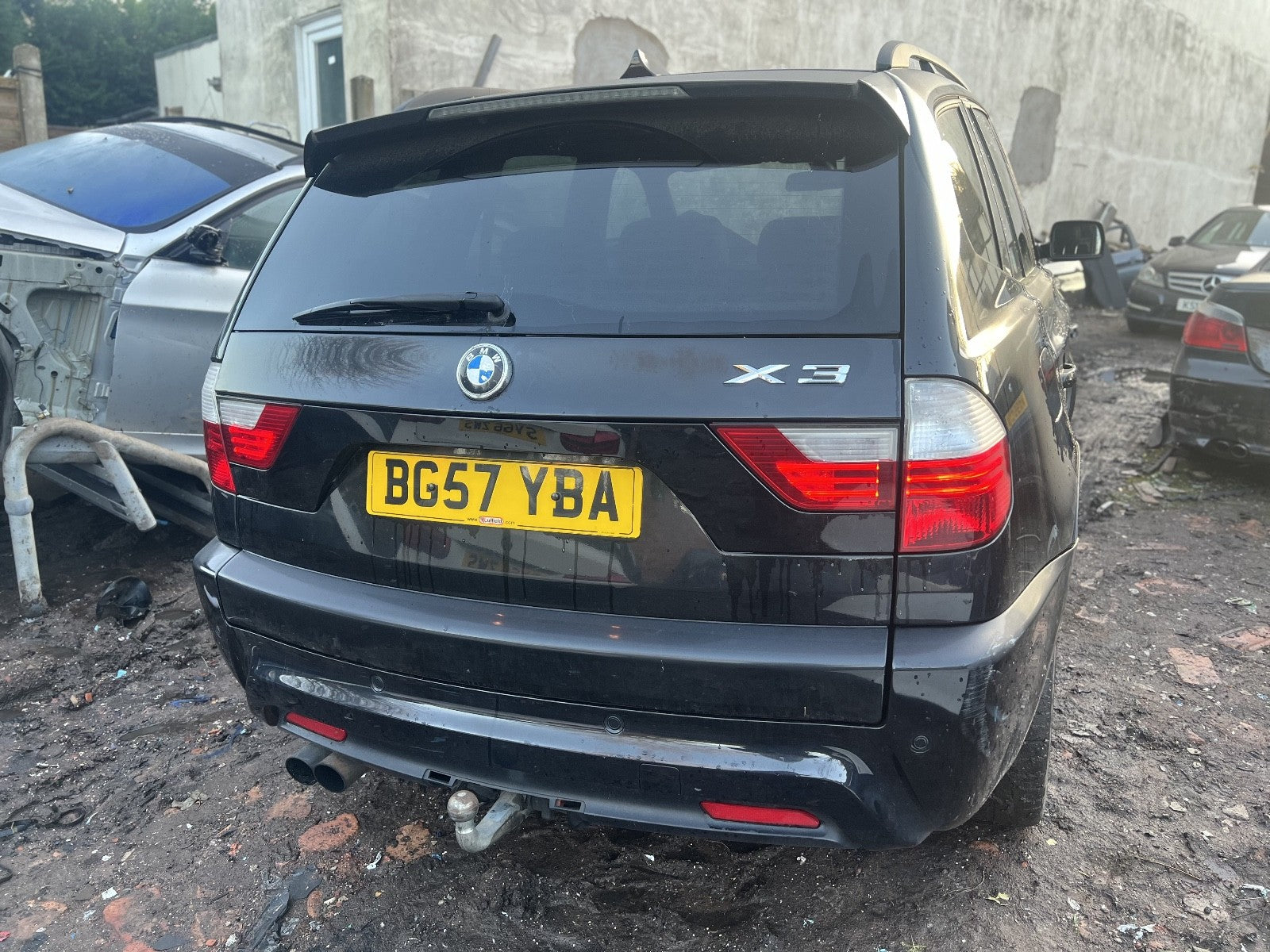 BMW E83 X3 Tailgate / Boot Lid Black Sapphire 41003452197