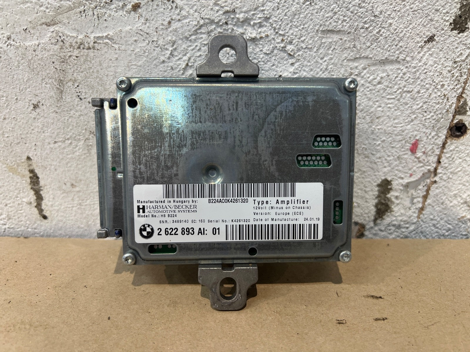 BMW F30 F31 F32 F33 F34 F36 HARMAN BECKER ACTIVE SOUND CONTROL MODULE 2622893