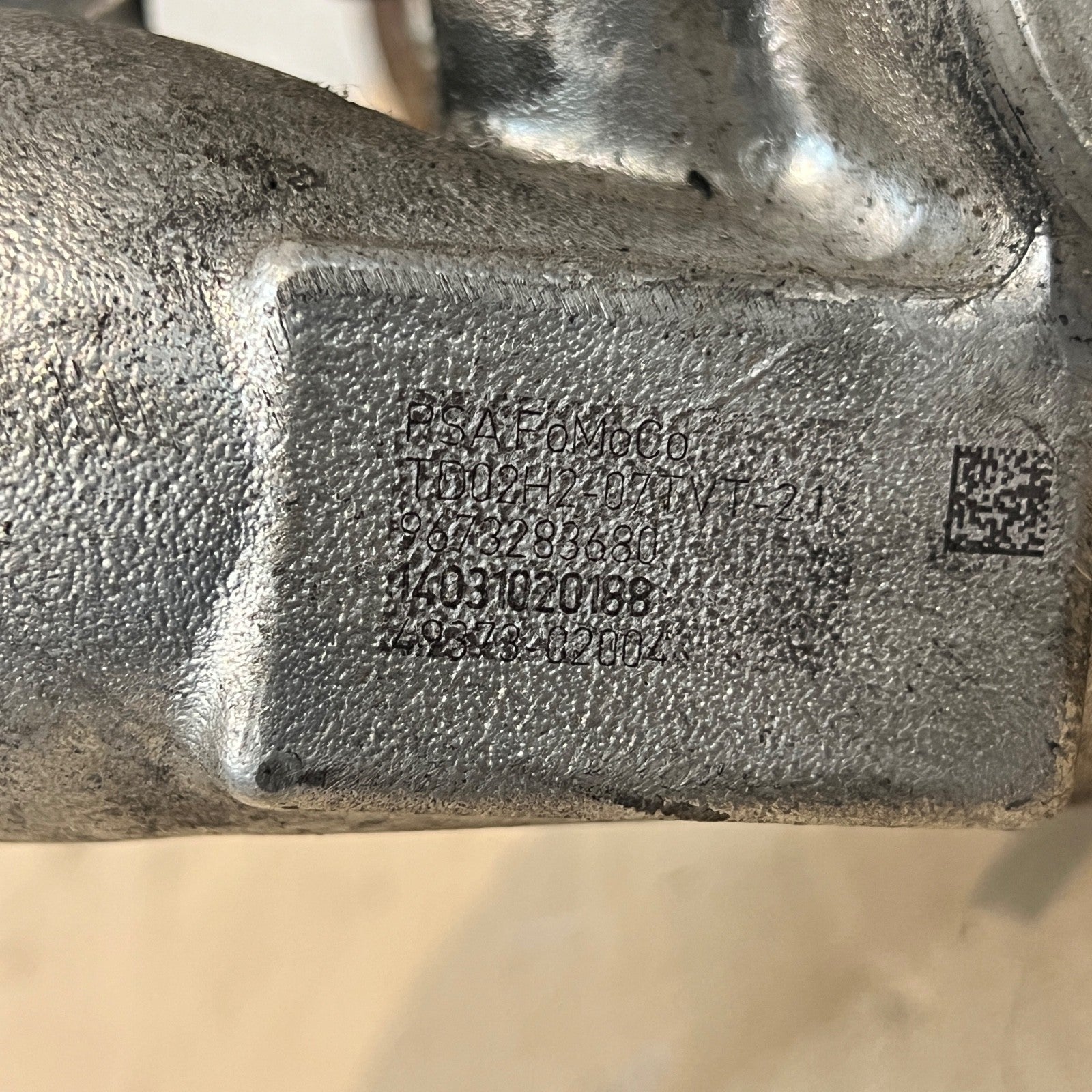 FORD CITROEN PEUGEOT VOLVO TURBOCHARGER 1.4 1.6 TDCI DIESEL TD02H207TVT21 SEIZED