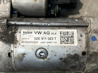 VW AUDI SEAT SKODA Starter Motor 02E911023T Used - Fits 2013-2020 Models