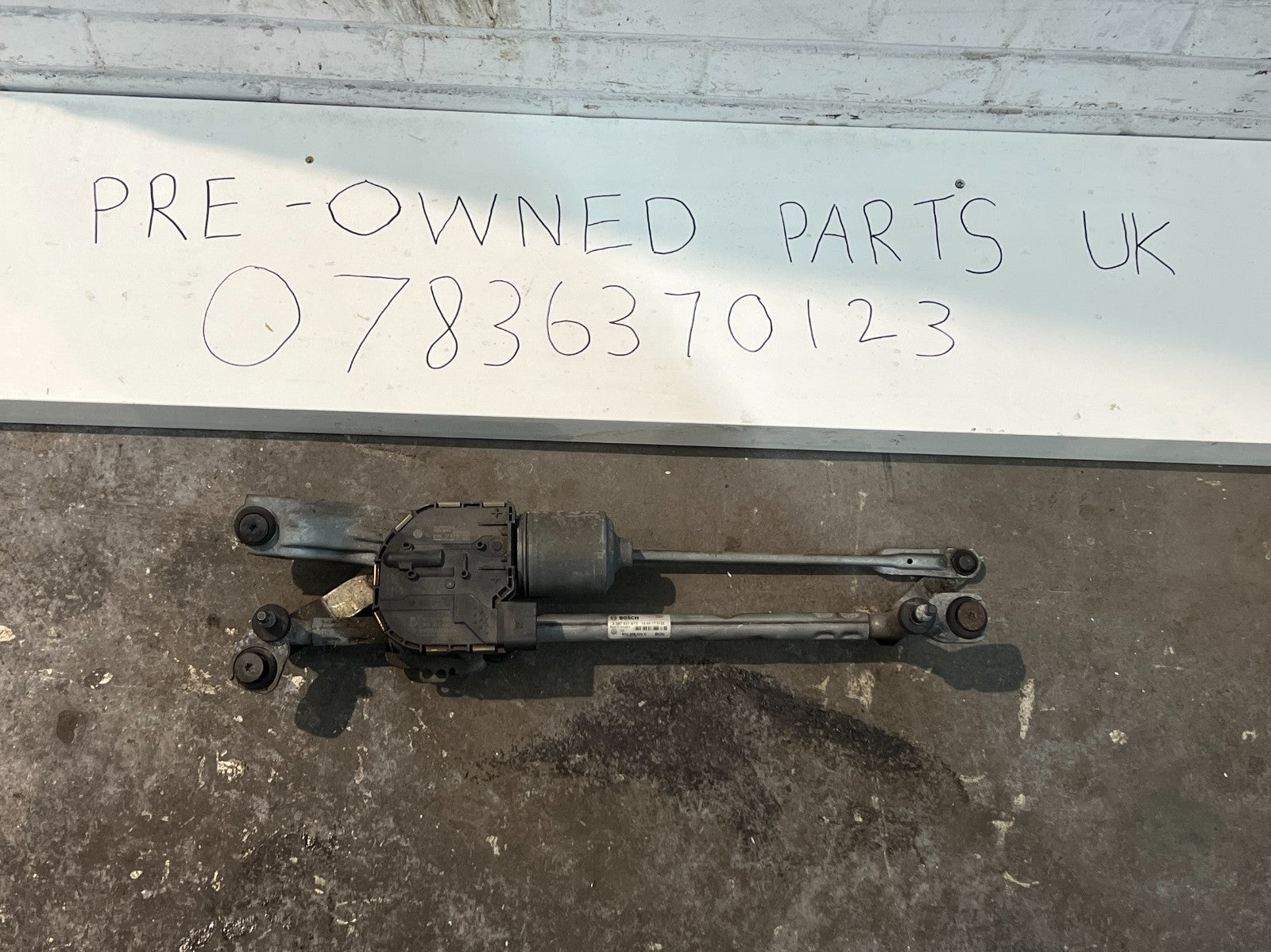 VW AUDI SEAT SKODA Front Windscreen Wiper Motor 5G2955023C Used - Fits 2013-2020