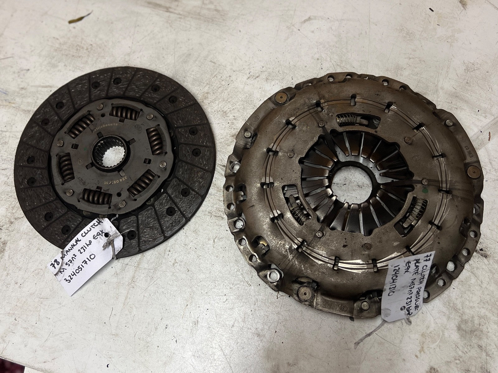 GENUINE BMW 5 3.0d E60 E61 2008 LUK Diesel clutch set kit 324051710 BGP17579