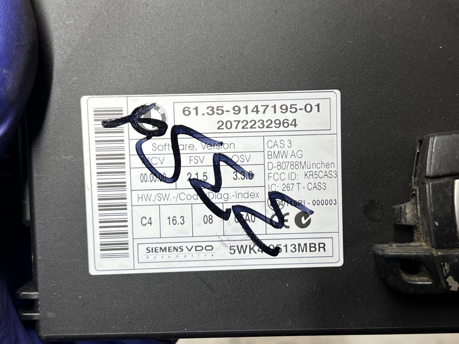 BMW & MINI COOPER  ECU Control Unit Key Reading Module 9147195-01 TESTED 2007-13