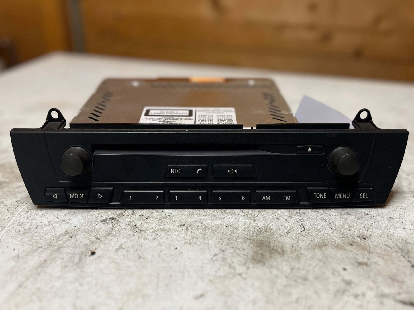 BMW X3 E83 Z4 E85 E86 Radio Sat Nav Control Unit CD Player Control Unit 9146714