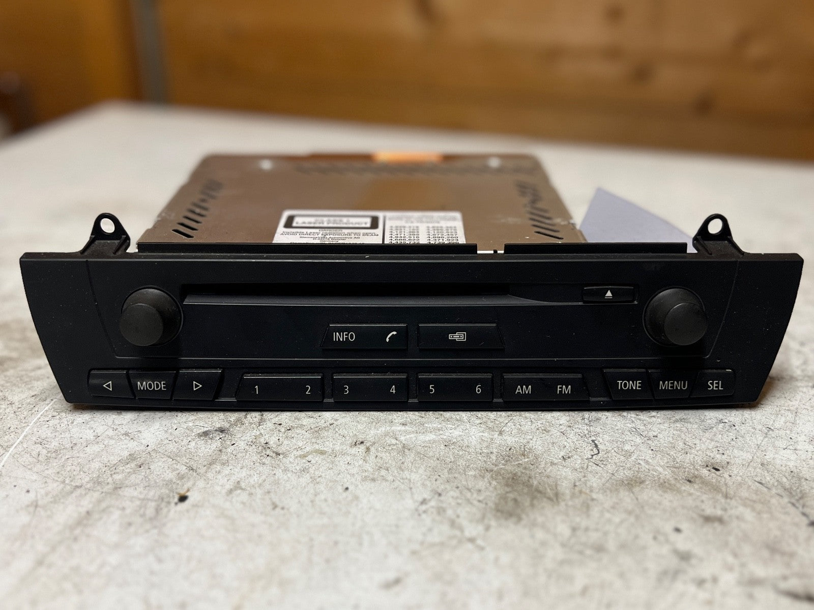 BMW X3 E83 Z4 E85 E86 Radio Sat Nav Control Unit CD Player Control Unit 9146714