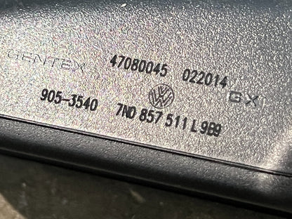 VW Golf MK7 Gentex Auto Dimming Rear View Mirror 7N0857511L98 