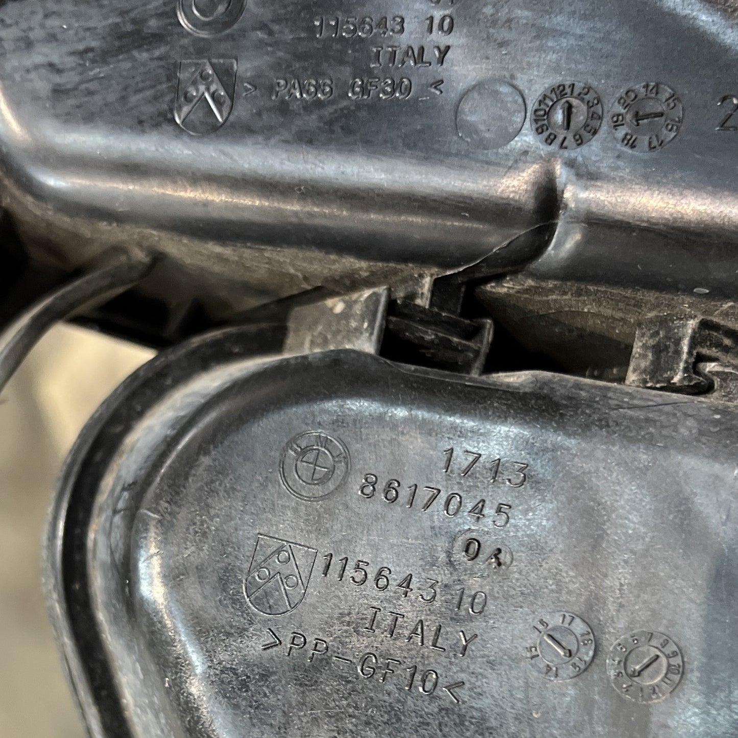 BMW B58 F Series Water coolant expansion tank reservoir Dual 8677649 11564310