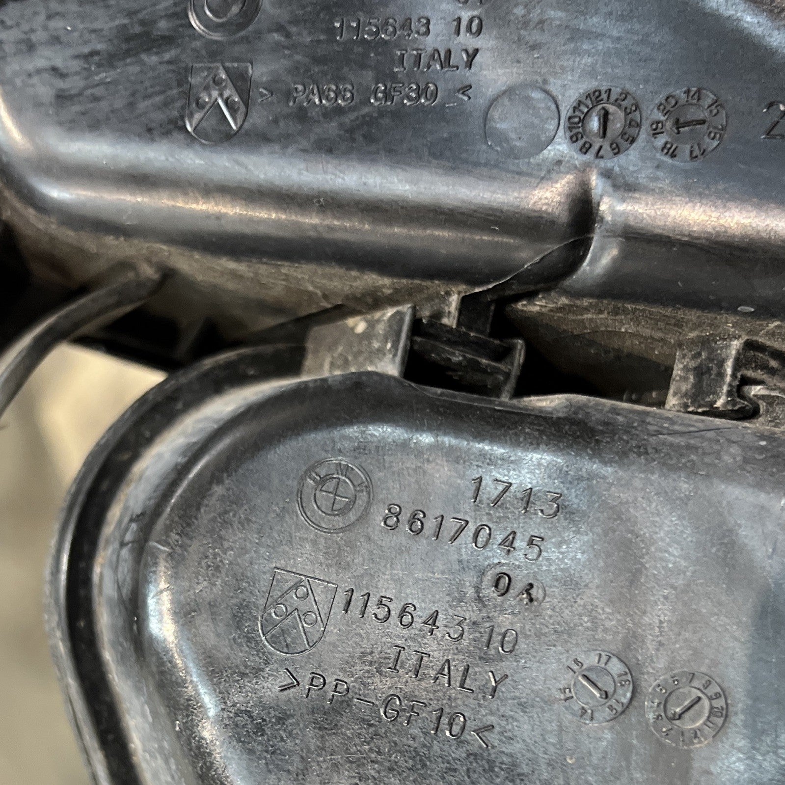 BMW B58 F Series Water coolant expansion tank reservoir Dual 8677649 11564310