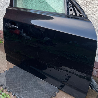 05-10 BMW X3 E83 O/S Drivers Side Front Door Complete Black Sapphire Metallic