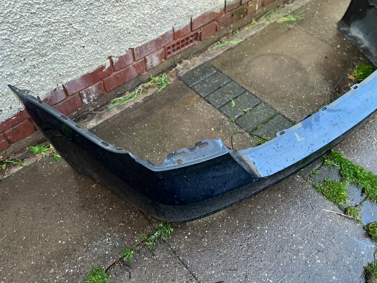 BMW 3 Series E90 Saloon Monocco A35 Blue Metallic SE Rear Bumper PDC MINT