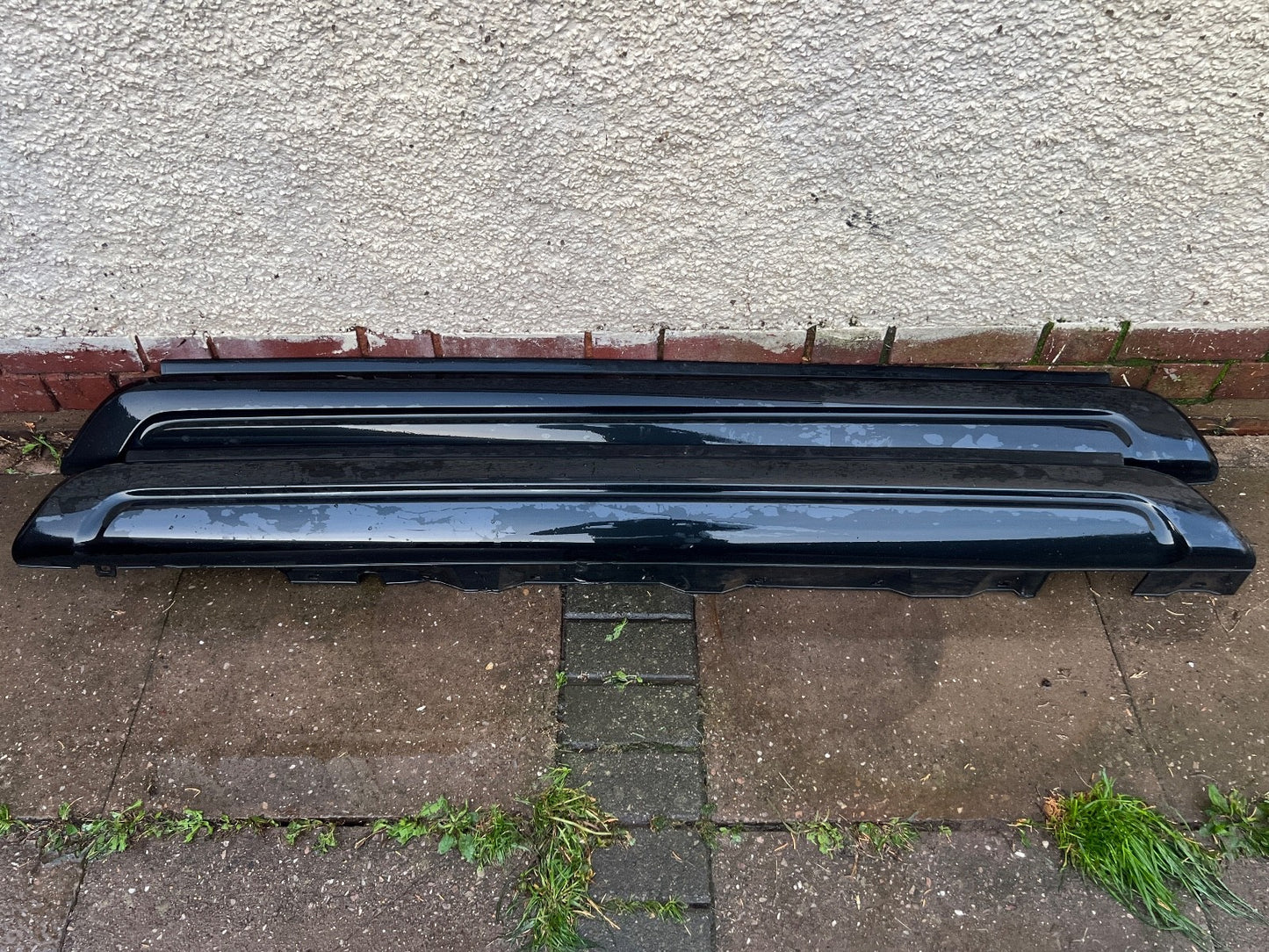 BMW X3 E83 M SPORT PASSENGER PAIR LEFT RIGHT SKIRT 475 BLACK SAPPHIRE 3414421/2