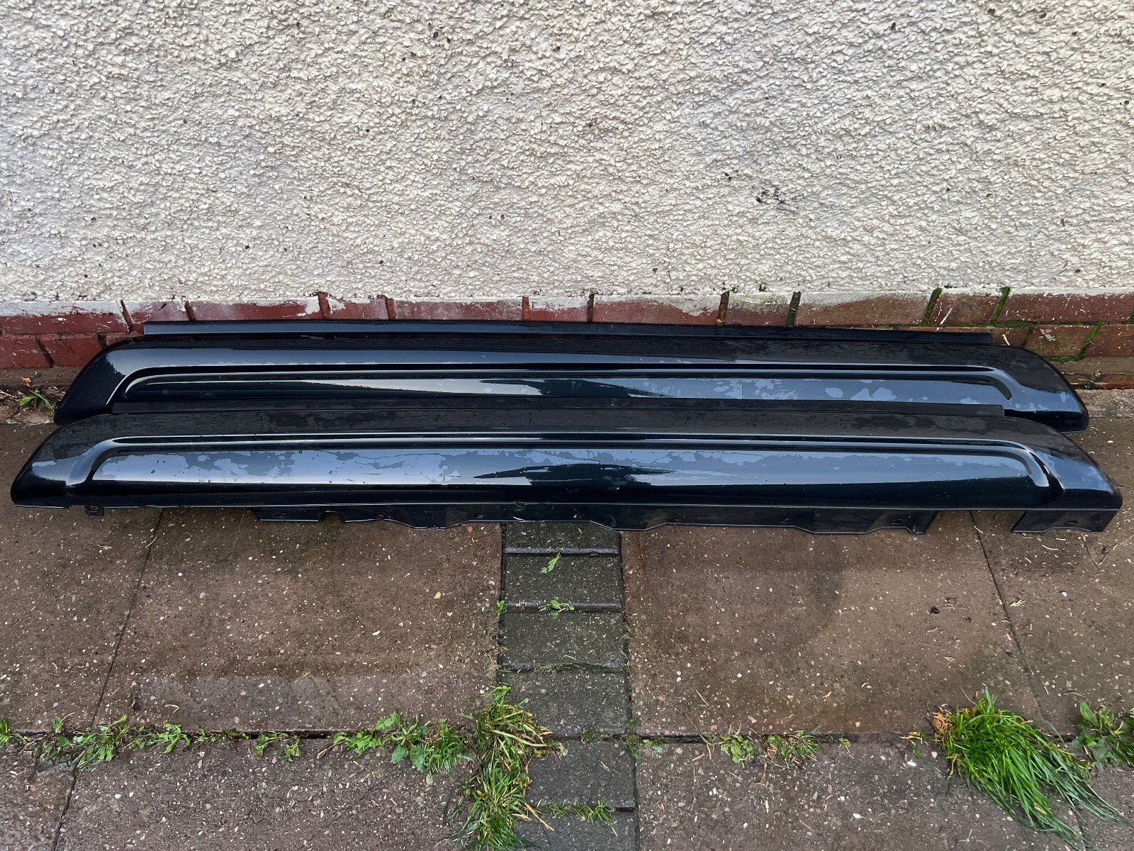 BMW X3 E83 M SPORT PASSENGER PAIR LEFT RIGHT SKIRT 475 BLACK SAPPHIRE 3414421/2