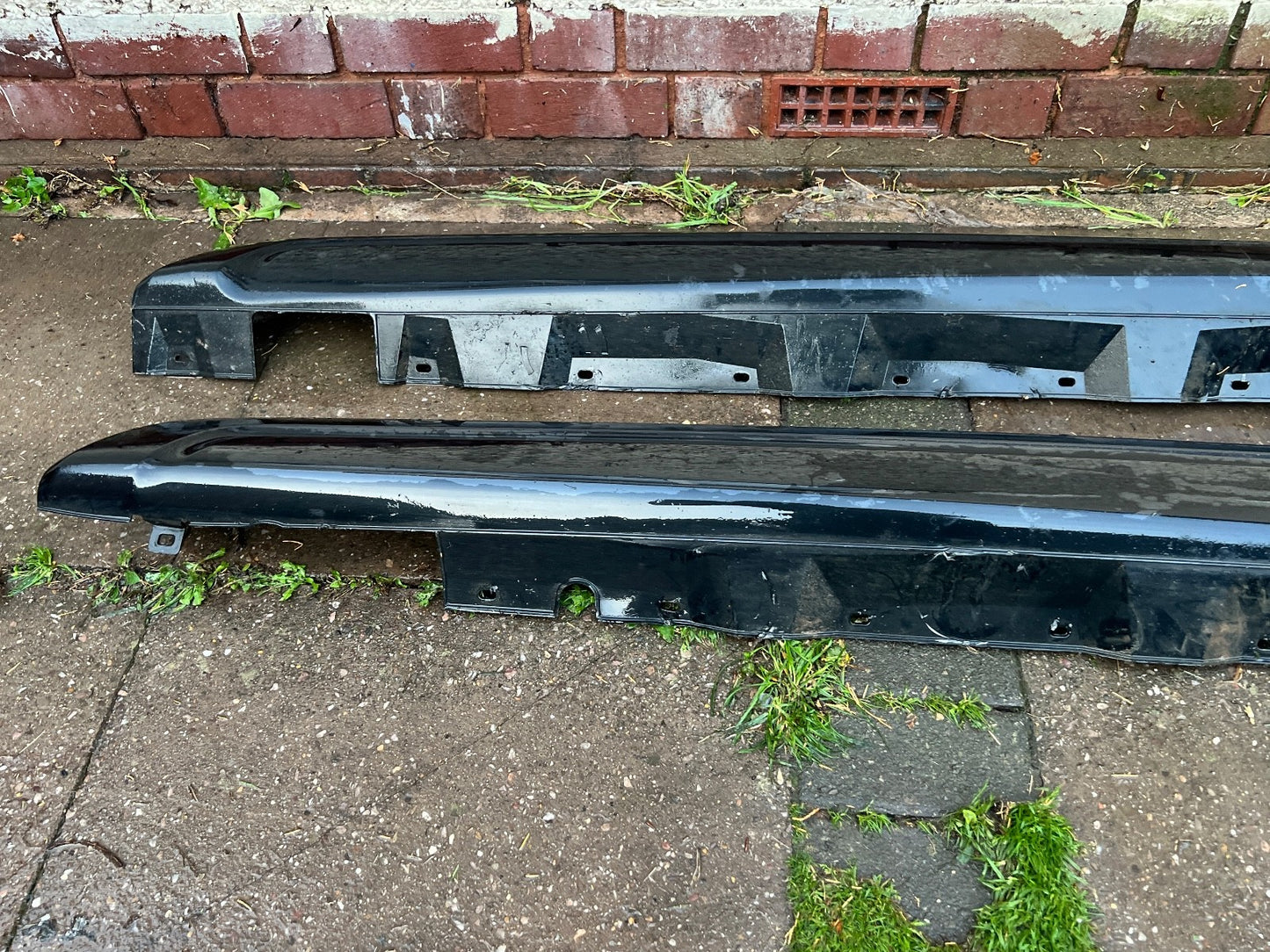 BMW X3 E83 M SPORT PASSENGER PAIR LEFT RIGHT SKIRT 475 BLACK SAPPHIRE 3414421/2