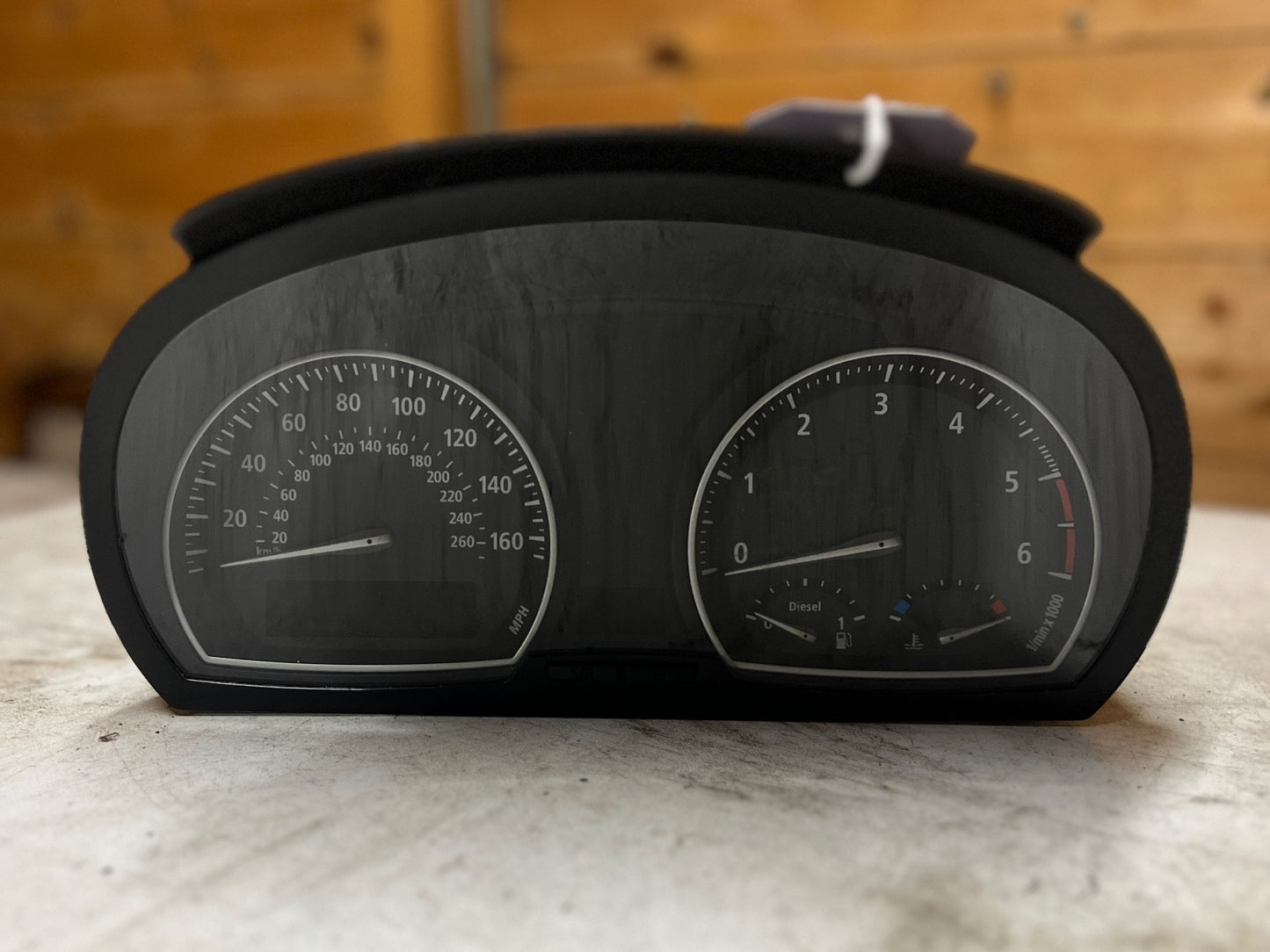 BMW X3 E83 LCI M57 N47 Diesel Instrument Cluster Speedo Clocks Manual 3448408