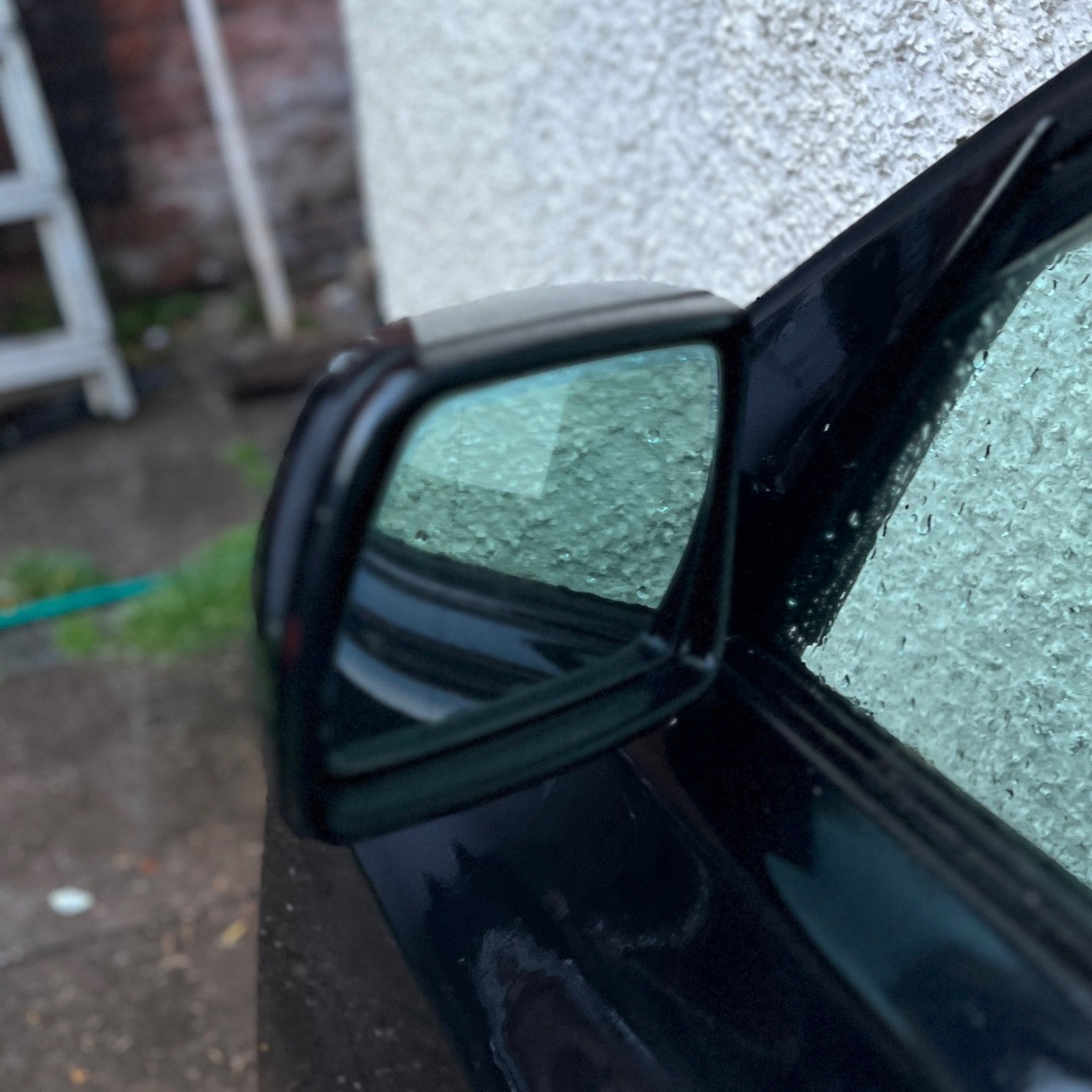 BMW X3 E83 LCI Powerfold Wing Mirror High Gloss Left Door N/S Black Sapphire 475