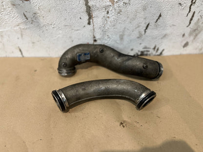 BMW 35d M57n 286 BHP Turbo Connection Charge Pipe Pair 59001091177 59001091178