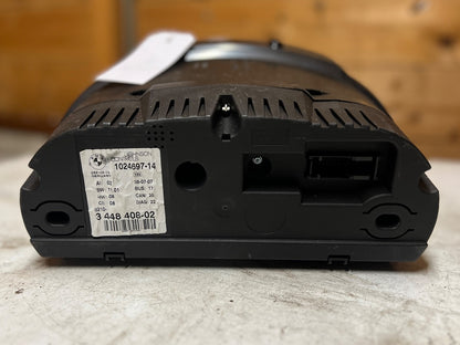 BMW X3 E83 LCI M57 N47 Diesel Instrument Cluster Speedo Clocks Manual 3448408