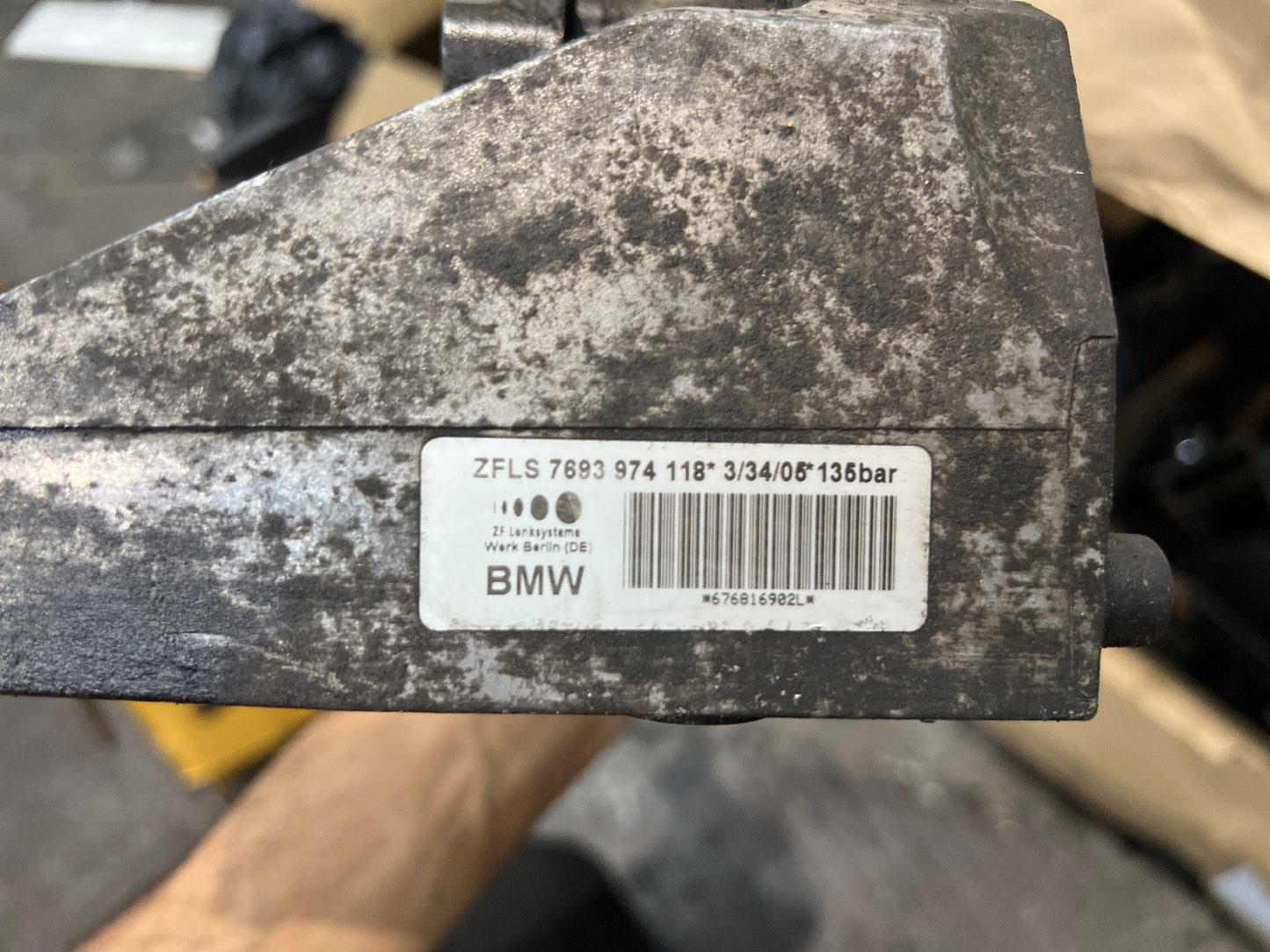 BMW 5 Series E60 E61 M57 3.0 Diesel Power Steering Pump 96209 7693974