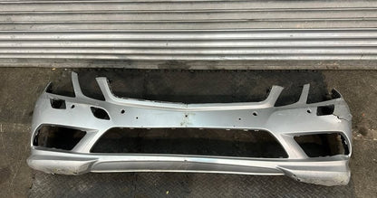 2009 - 2013 Mercedes E Class E-Class W212 Sport - Front Bumper Silver 775 Marks